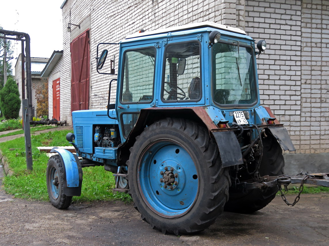 Кировская область, № 2275 КР 43 — МТЗ-80 (общая модель)