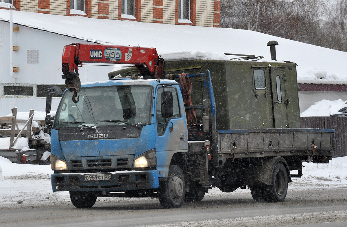 Омская область, № О 969 СТ 55 — Isuzu NQR75 [Z7X]