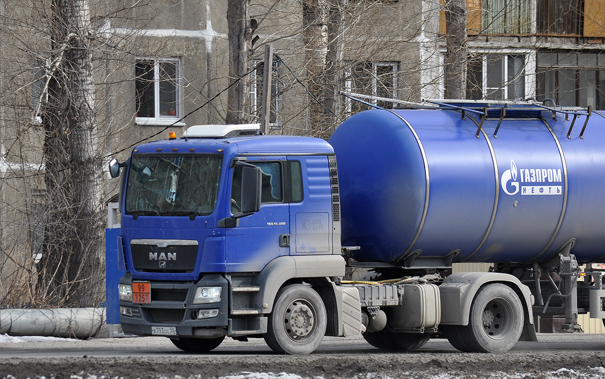 Омская область, № Х 793 ОС 55 — MAN TGS 19.400