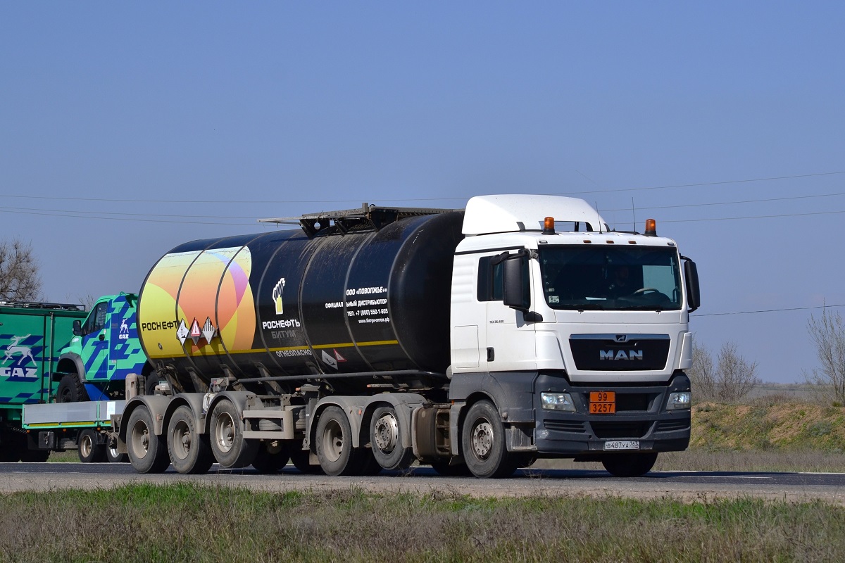 Самарская область, № В 487 УА 763 — MAN TGX ('2007) 26.400