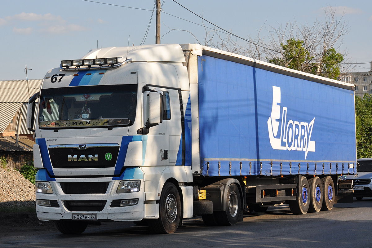 Смоленская область, № Н 227 НХ 67 — MAN TGX ('2007) 18.440