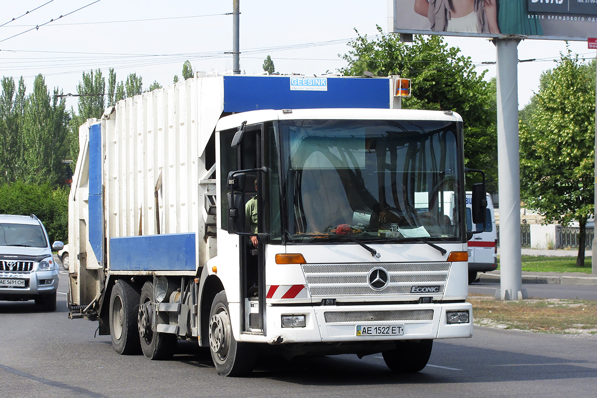 Днепропетровская область, № АЕ 1522 ЕТ — Mercedes-Benz Econic