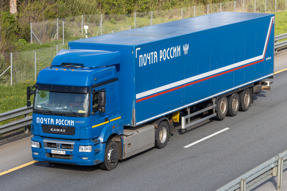 Ярославская область, № М 502 НР 76 — КамАЗ-5490-5P(90)