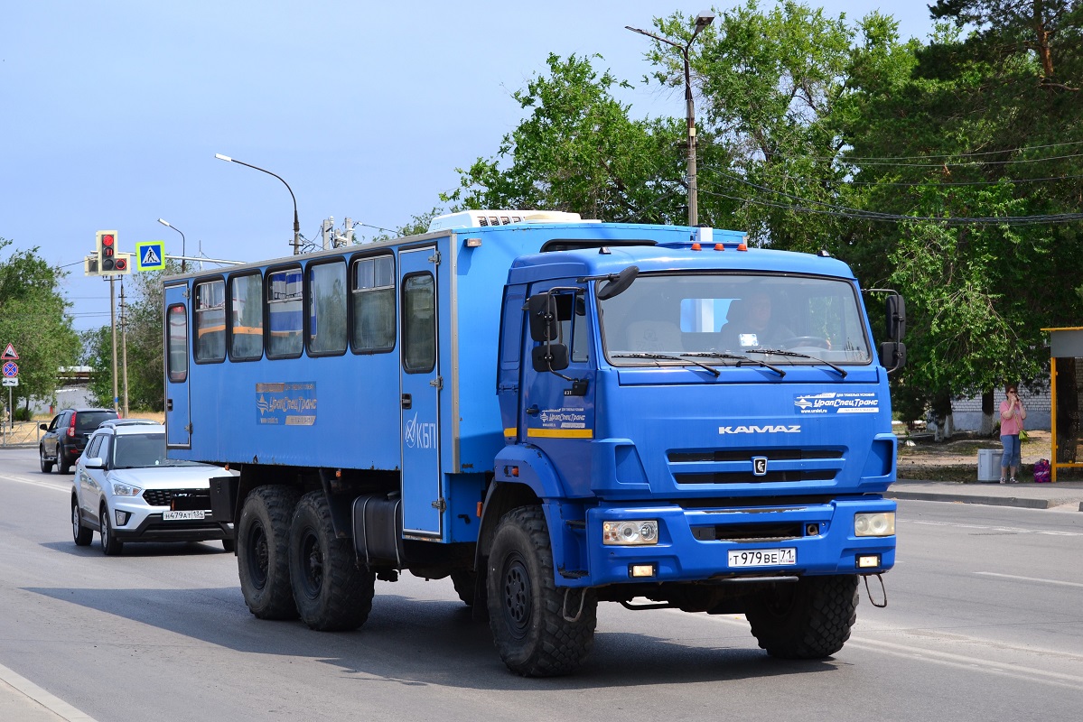 Тульская область, № Т 979 ВЕ 71 — КамАЗ-43118-46