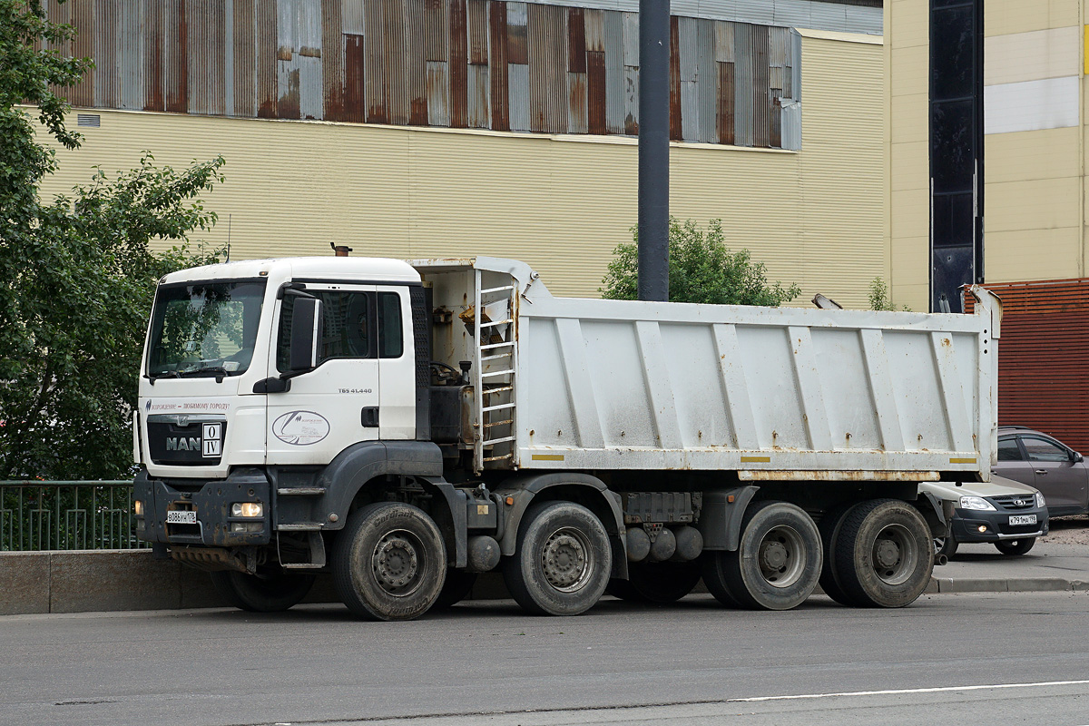 Санкт-Петербург, № В 086 УН 178 — MAN TGS 41.440