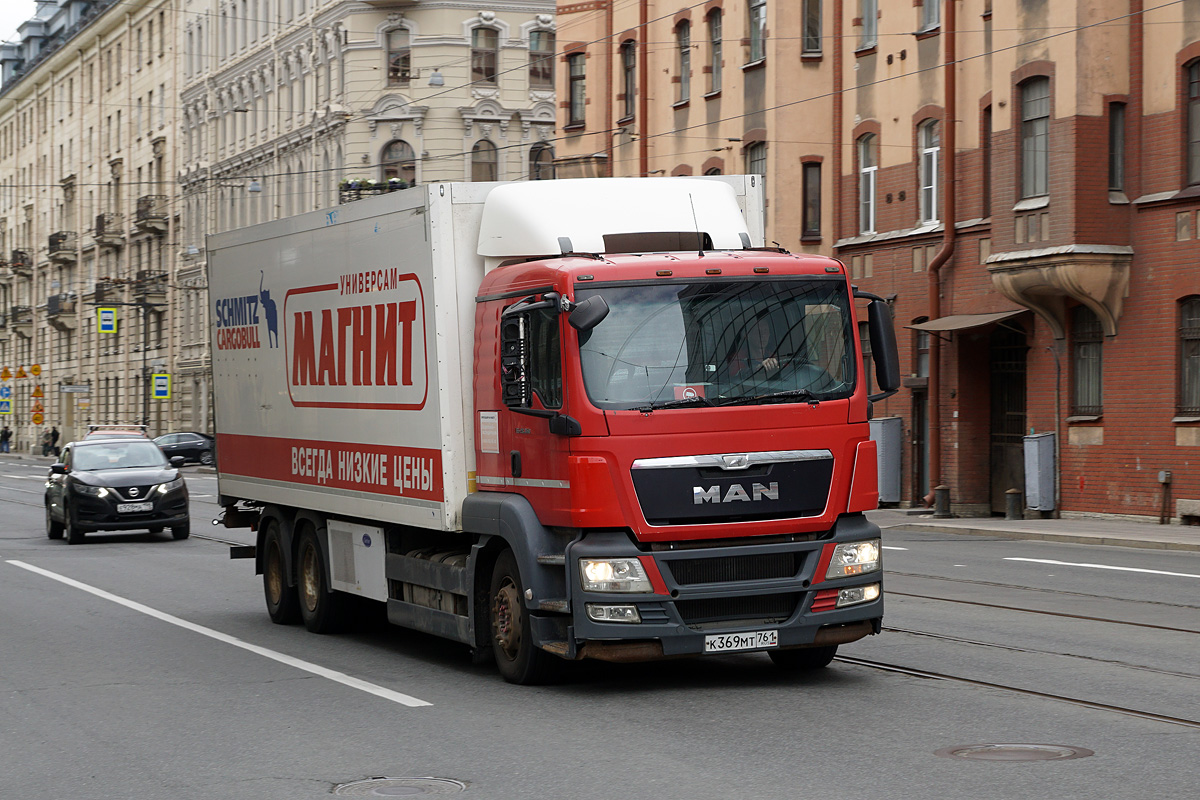 Ленинградская область, № К 369 МТ 761 — MAN TGS 28.360