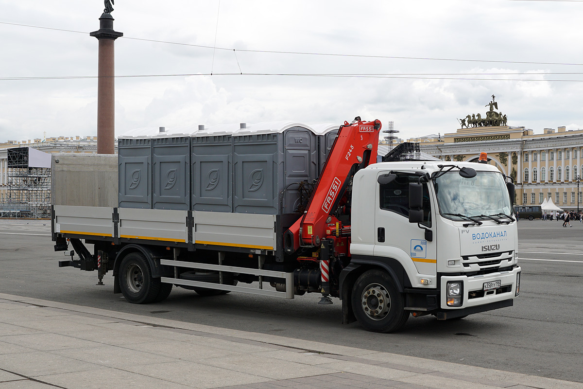 Санкт-Петербург, № К 358 ТУ 198 — Isuzu Forward 18.0 [Z7X]