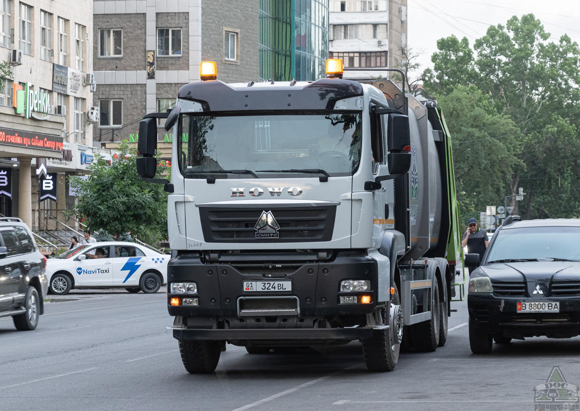 Киргизия, № 01 324 BL — Howo T5G