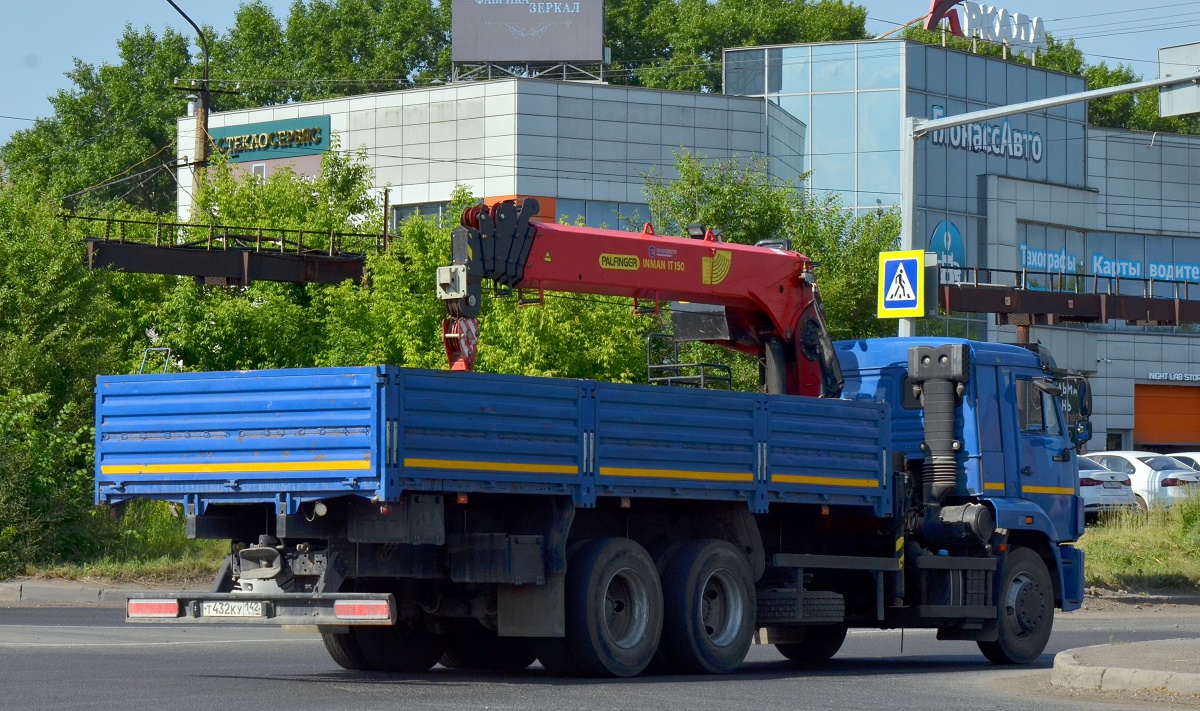 Кемеровская область, № Т 432 КУ 142 — КамАЗ-65117-50