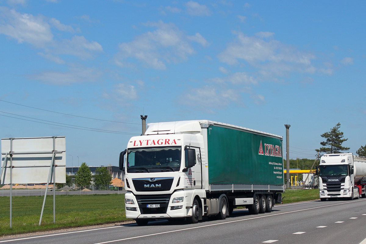 Литва, № LMD 983 — MAN TGX ('2016) 18.500