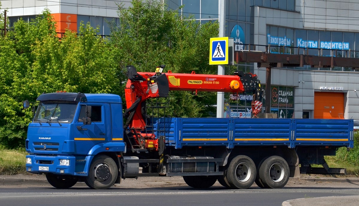 Кемеровская область, № Т 432 КУ 142 — КамАЗ-65117-50