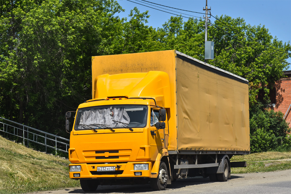 Кировская область, № В 232 ХО 43 — КамАЗ-4308-G5(69)