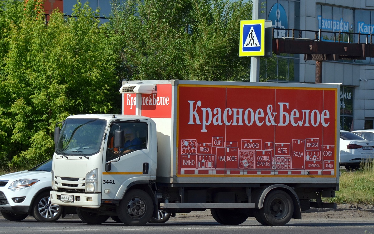 Омская область, № 3441 — Isuzu NPR75 [Z7X]