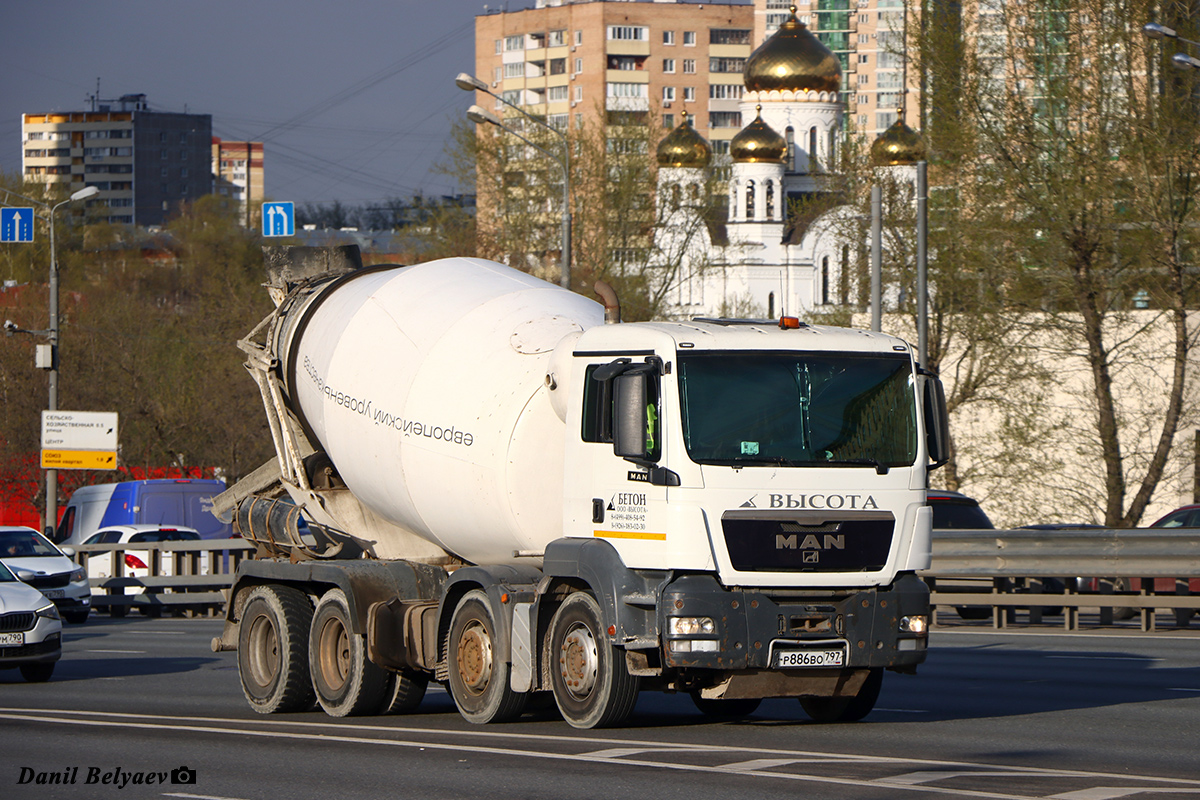 Москва, № Р 886 ВО 797 — MAN TGS (общая модель)