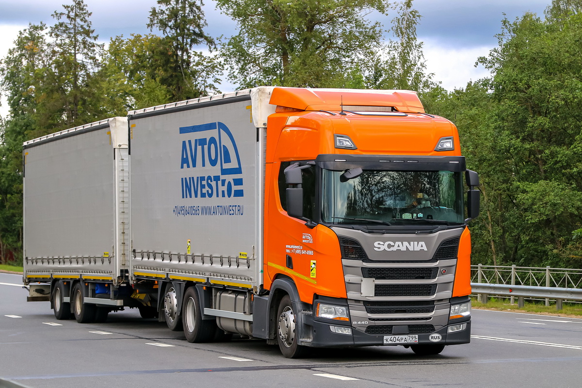 Москва, № К 404 РА 799 — Scania ('2016) R440