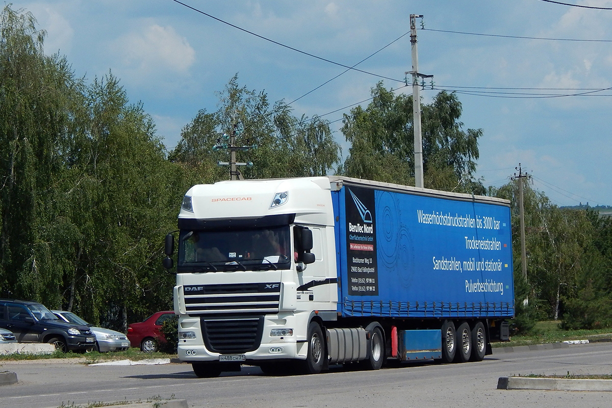 Белгородская область, № Н 488 СН 31 — DAF XF105 FT