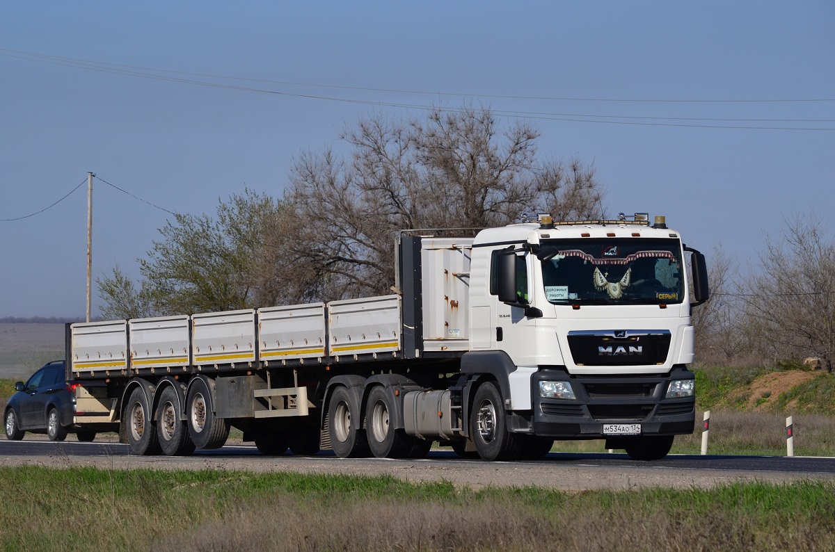 Волгоградская область, № М 534 АО 134 — MAN TGS 26.440