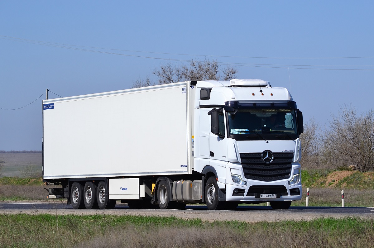 Москва, № Р 366 РТ 797 — Mercedes-Benz Actros '18 1845 [Z9M]