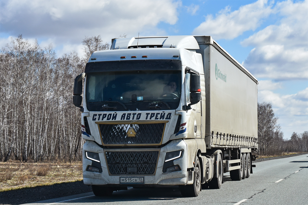 Мордовия, № М 515 СА 13 — Sitrak C7H ZZ4186 MAX