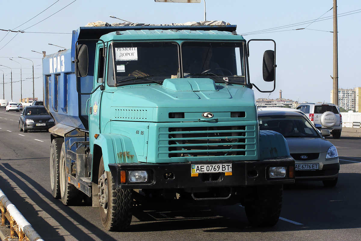 Днепропетровская область, № АЕ 0769 ВТ — КрАЗ-65055