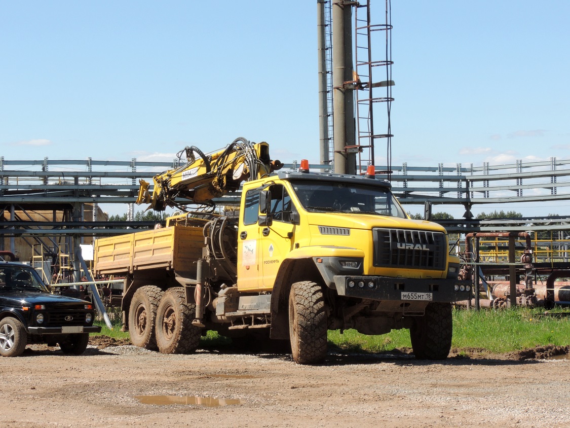 Удмуртия, № М 655 МТ 18 — Урал NEXT 4320-72