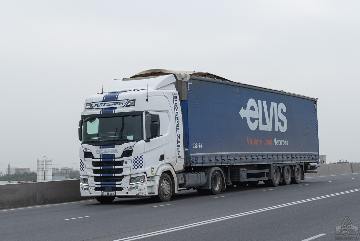 Киргизия, № 01 861 BB — Scania ('2016) R450