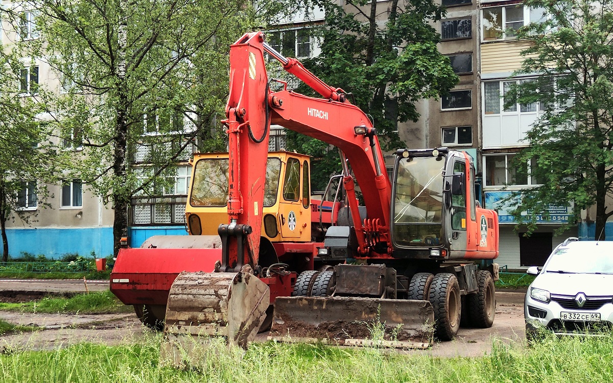 Тверская область, № 8460 ТО 69 — Hitachi ZX160W (общая модель)