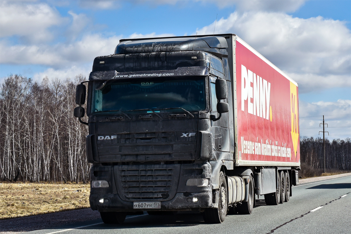 Москва, № Х 607 УН 197 — DAF XF105 FT