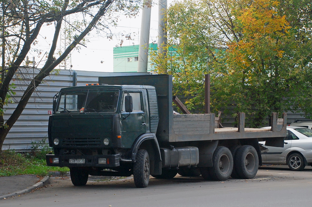 Вологодская область, № С 081 ОС 35 — КамАЗ-53212