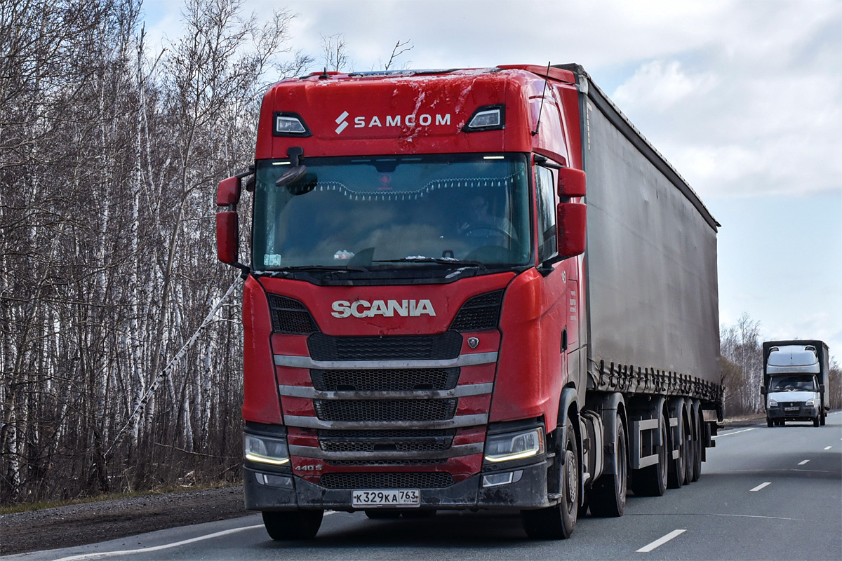 Самарская область, № К 329 КА 763 — Scania ('2016) S440