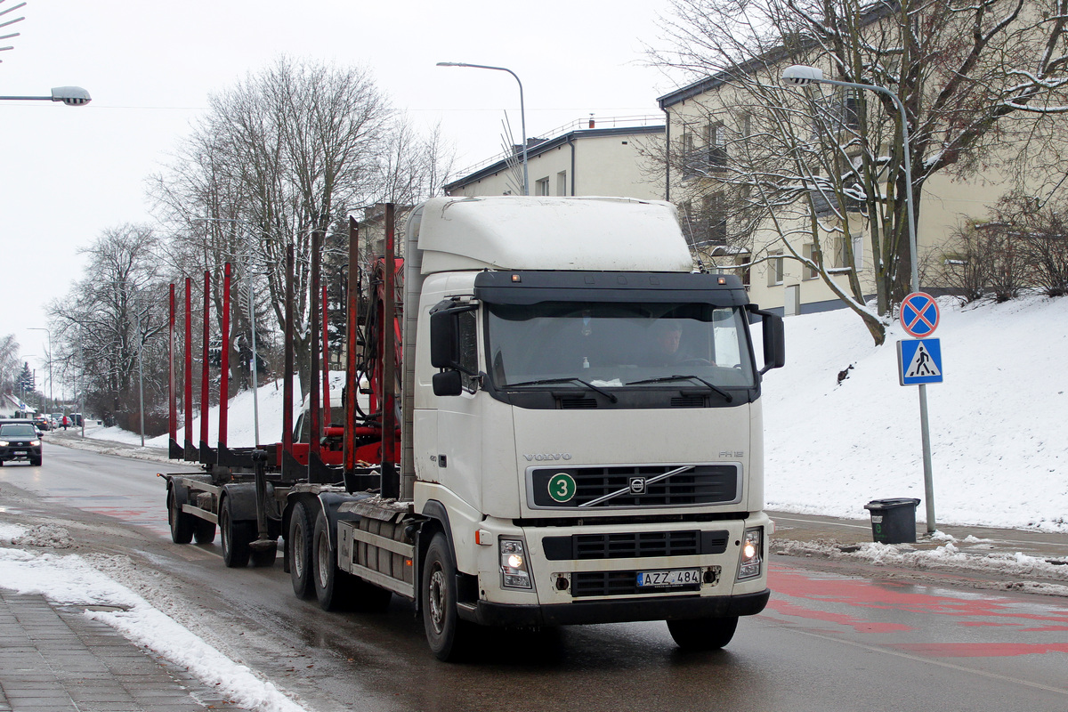 Литва, № AZZ 484 — Volvo ('2002) FH12.420