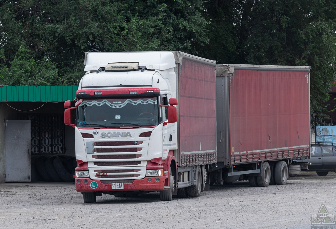 Киргизия, № 08 133 APC — Scania ('2013) R410