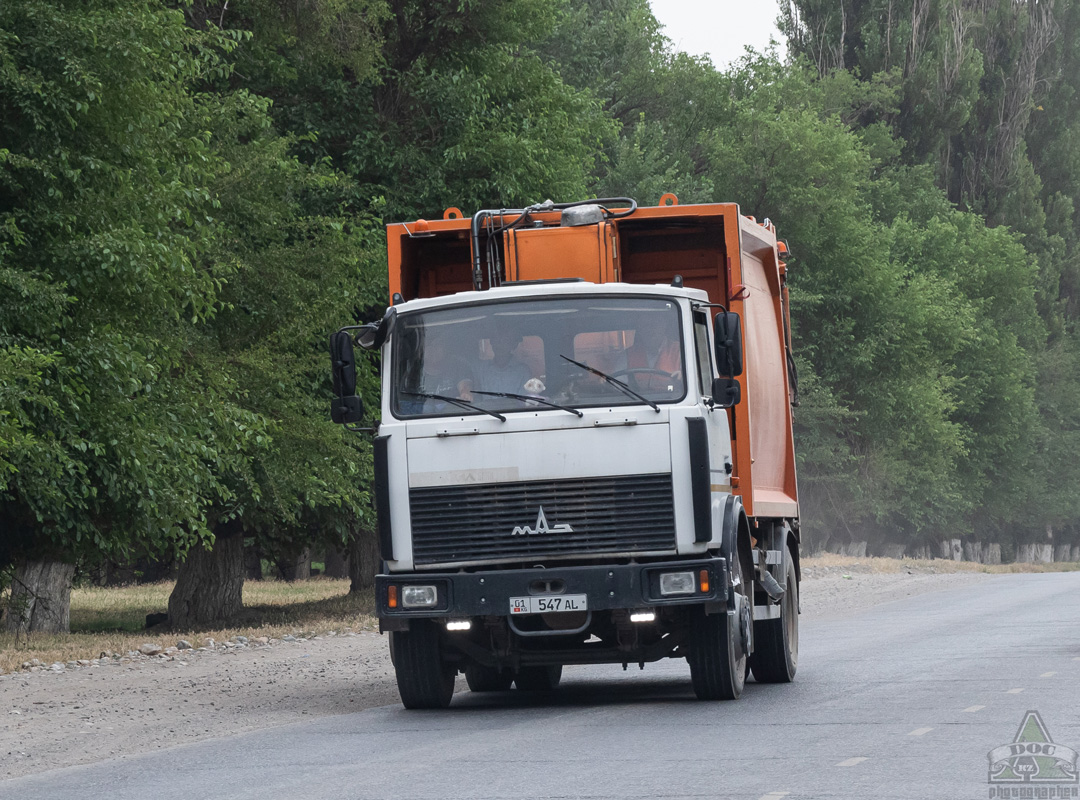 Киргизия, № 01 547 AL — МАЗ-5337 (общая модель)