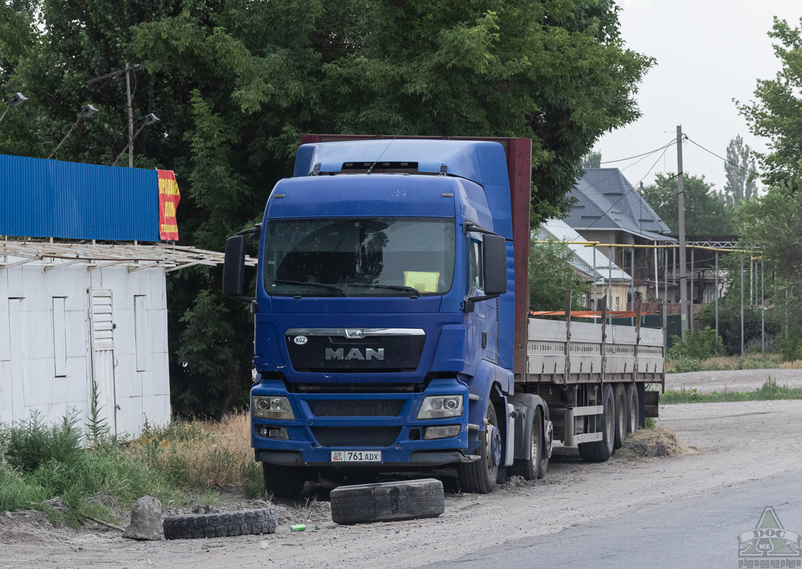 Киргизия, № 09 761 ADX — MAN TGS (общая модель)