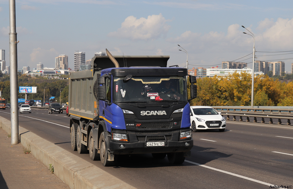 Красноярский край, № С 621 РЕ 124 — Scania ('2016) P440