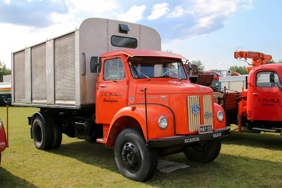 Финляндия, № MAF-20 — Scania-Vabis (общая модель); Финляндия — Power Truck Show 2019