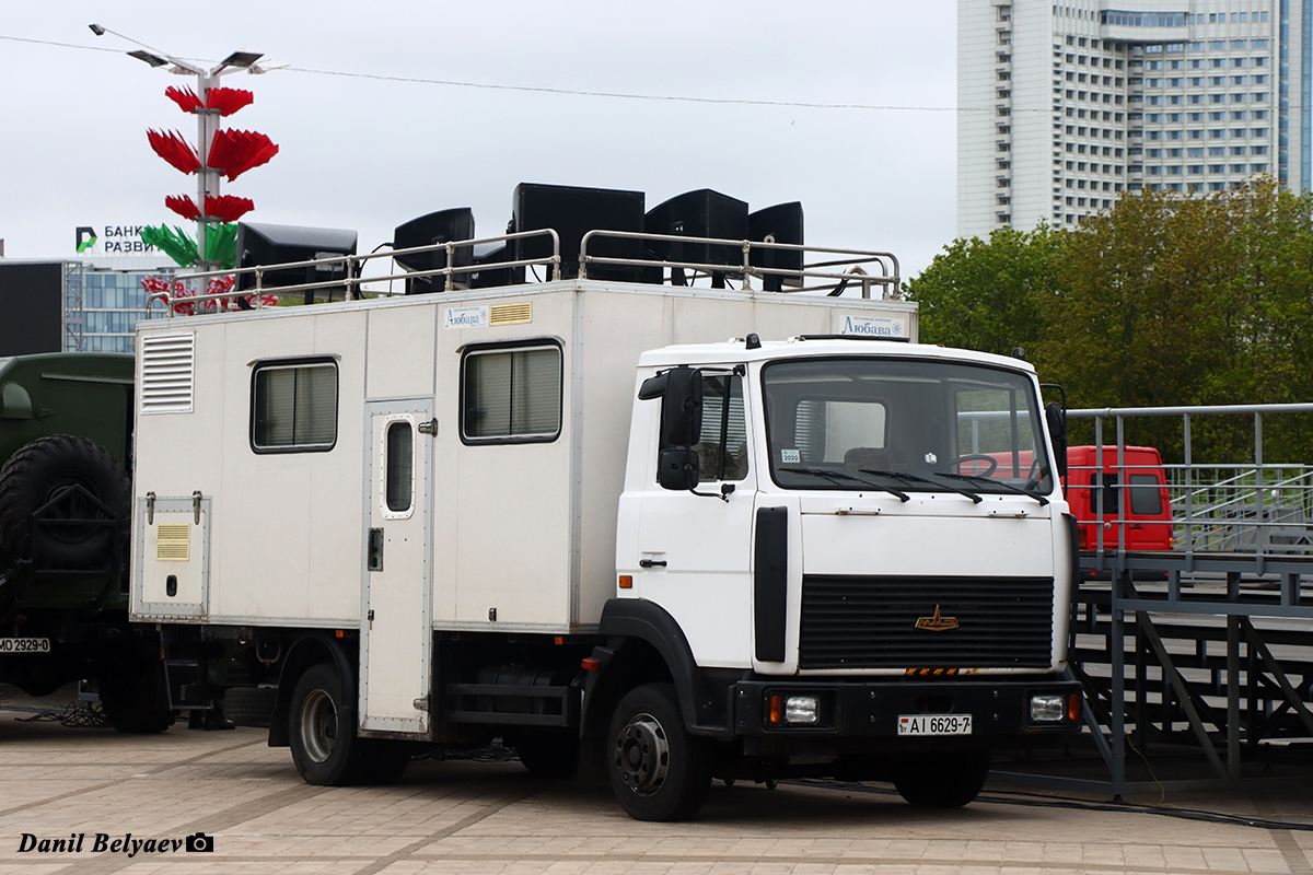Минск, № АI 6629-7 — МАЗ-4371 (общая модель)
