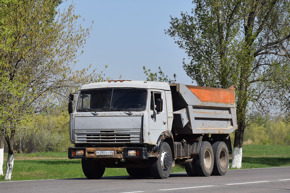 Саратовская область, № Р 290 ТУ 64 — КамАЗ-55111-01 [55111A]