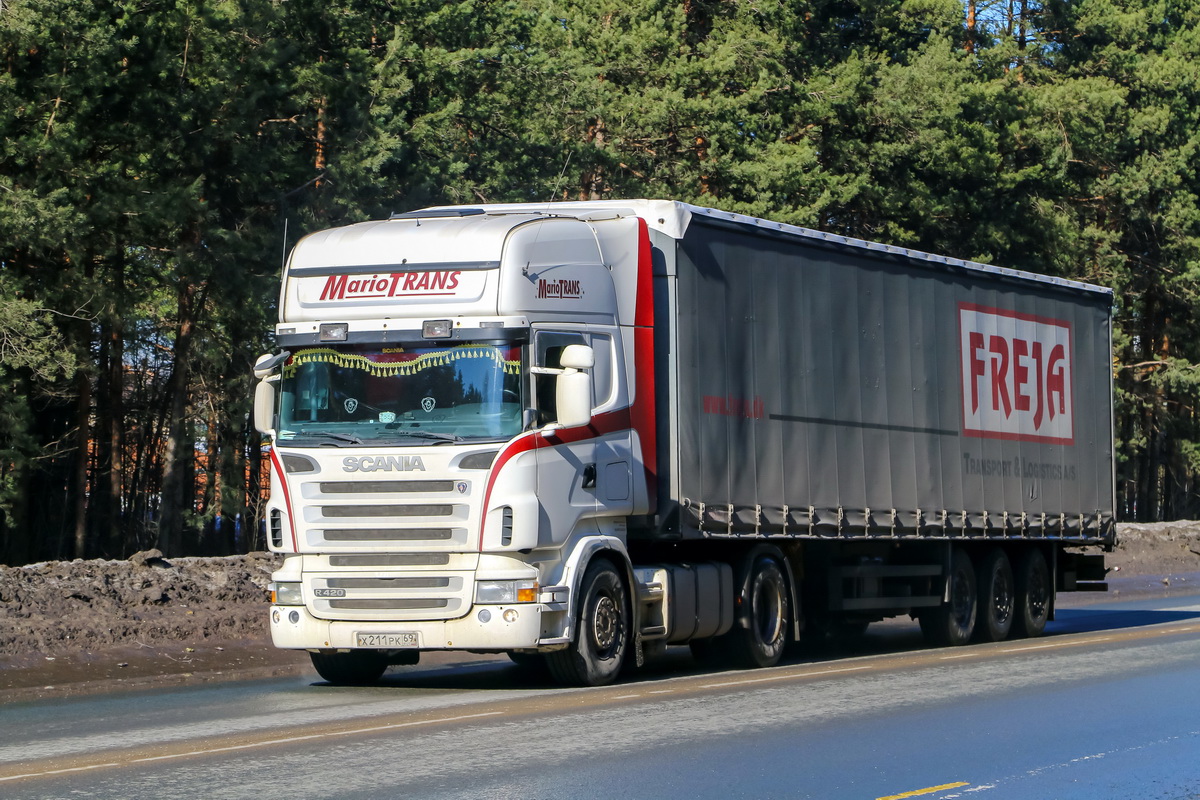 Тверская область, № Х 211 РК 69 — Scania ('2004) R420