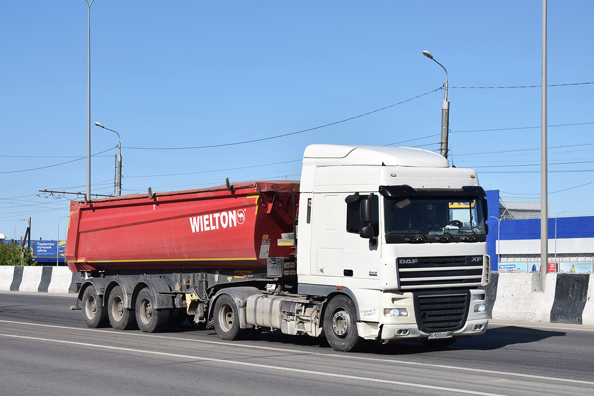 Волгоградская область, № А 100 СС 134 — DAF XF105 FT