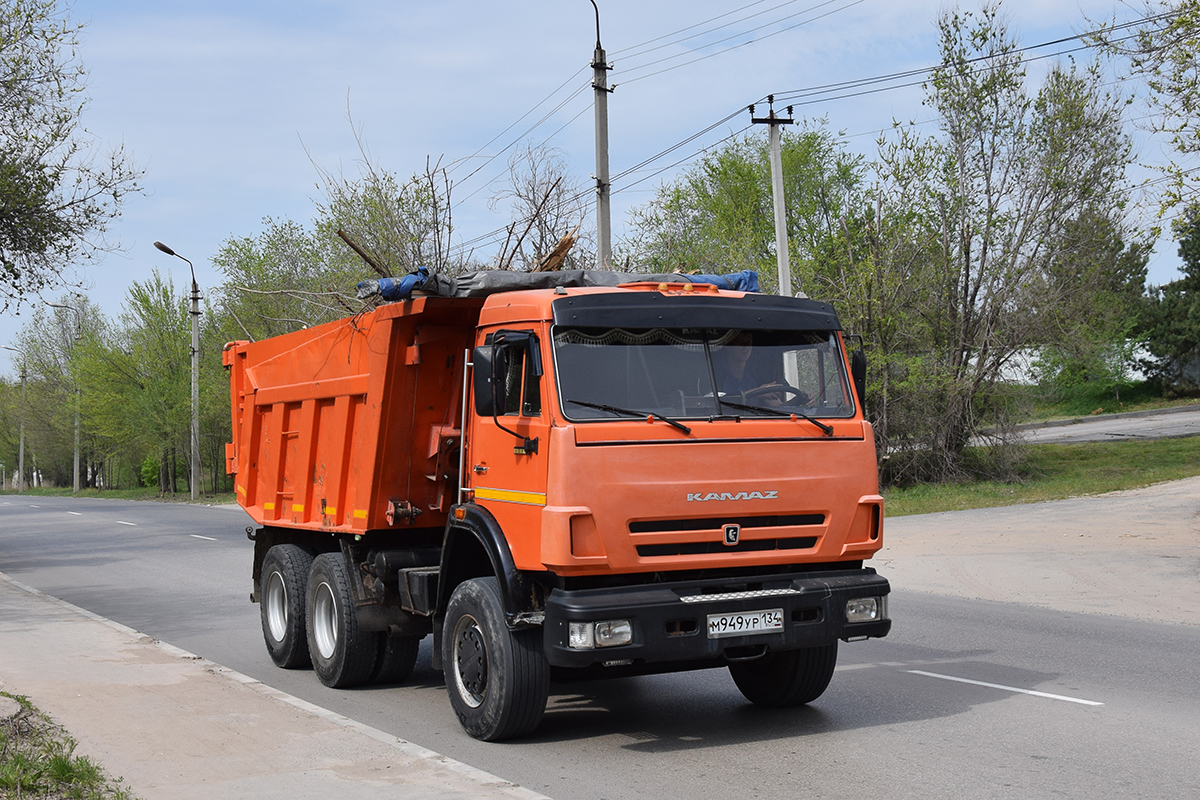 Волгоградская область, № М 949 УР 134 — КамАЗ-65115 [X8V]
