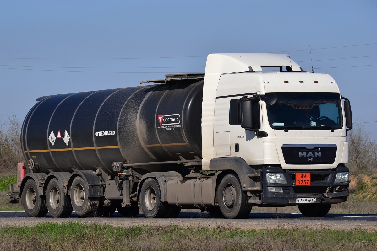Саратовская область, № Х 639 ХР 64 — MAN TGS 19.400