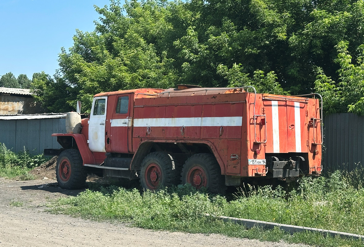 Павлодарская область, № 151 KH 14 — Урал-375Е