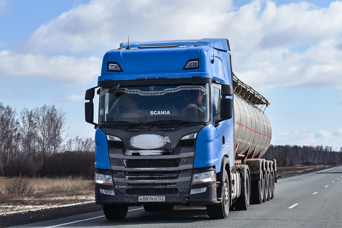Алтайский край, № К 887 КО 122 — Scania ('2016) G440