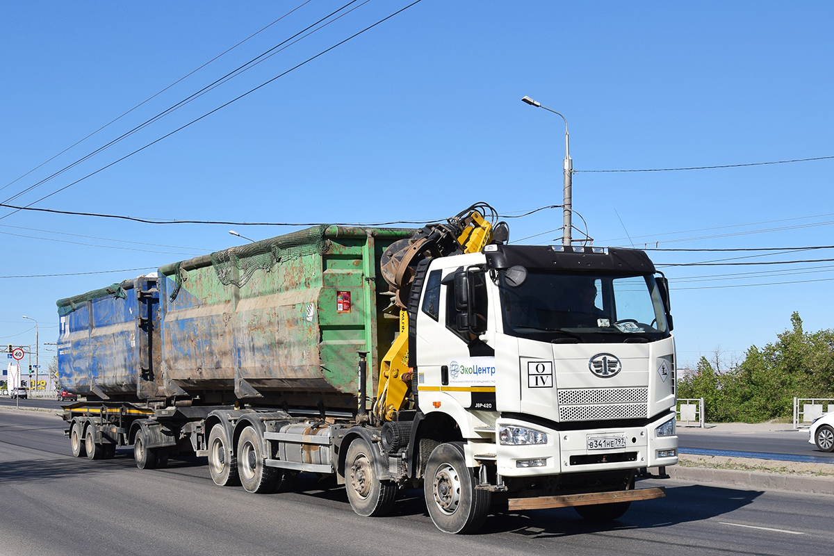Волгоградская область, № В 341 НЕ 797 — FAW J6 CA3310