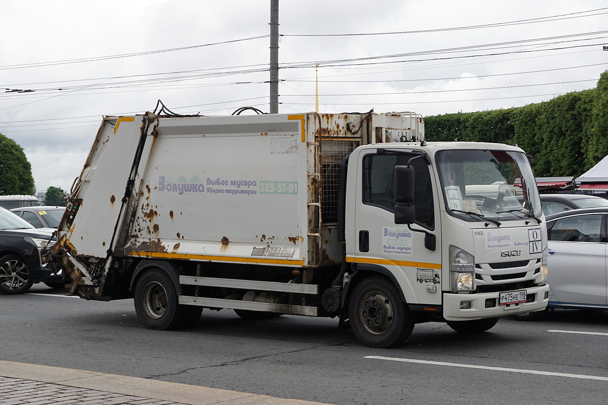 Санкт-Петербург, № Р 475 НЕ 198 — Isuzu NQR90 [Z7X]