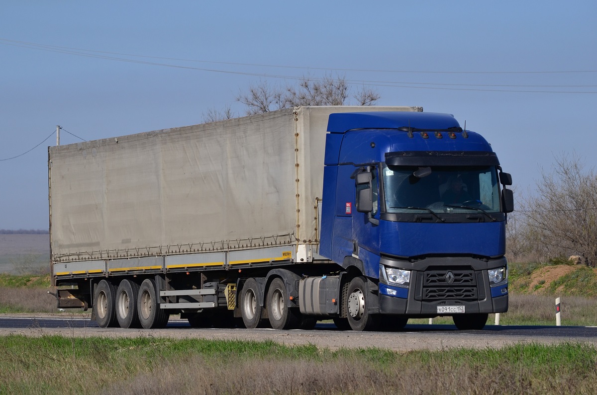 Нижегородская область, № Х 091 СС 152 — Renault T-Series ('2013)