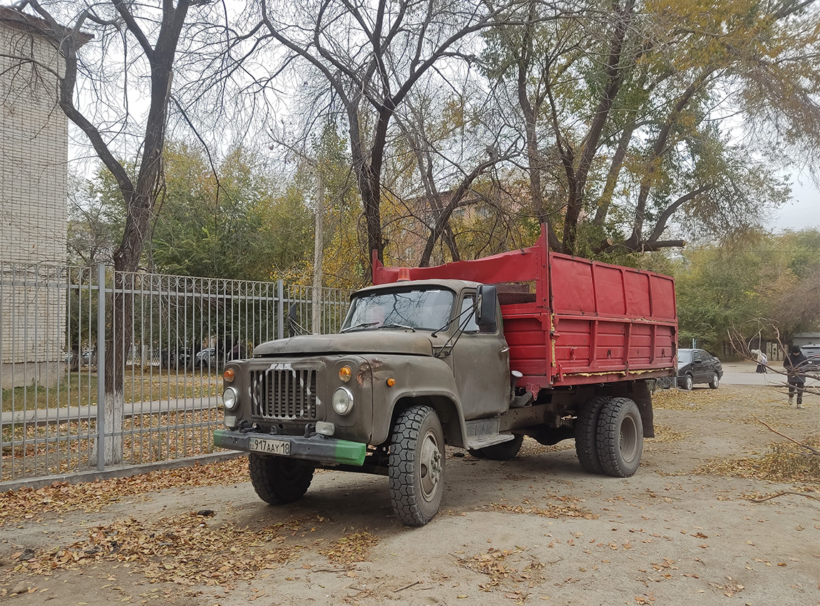 Абайская область, № 917 AAY 18 — ГАЗ-53А