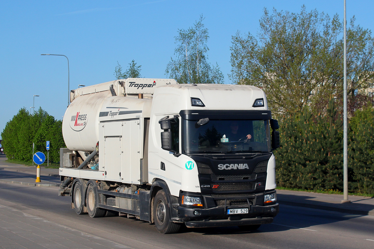 Литва, № MBV 529 — Scania ('2016) G410