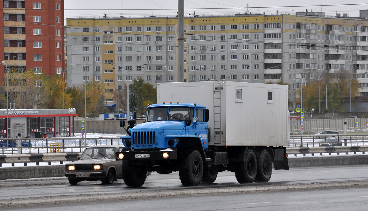 Томская область, № О 127 НН 70 — Урал-4320-40
